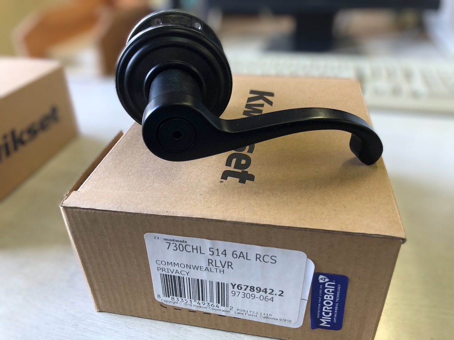 Kwikset　レバーハンドル